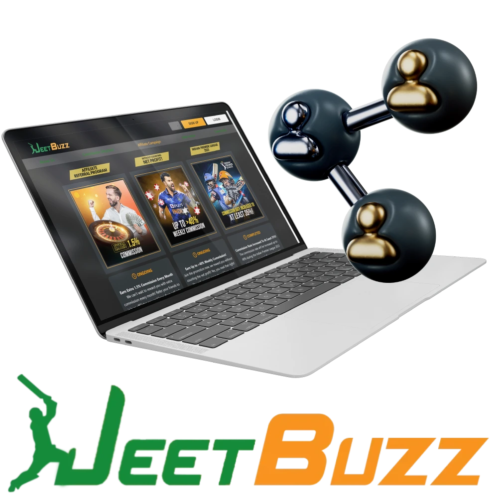Join the JeetBuzz affiliate program and earn up to 35% weekly payouts.