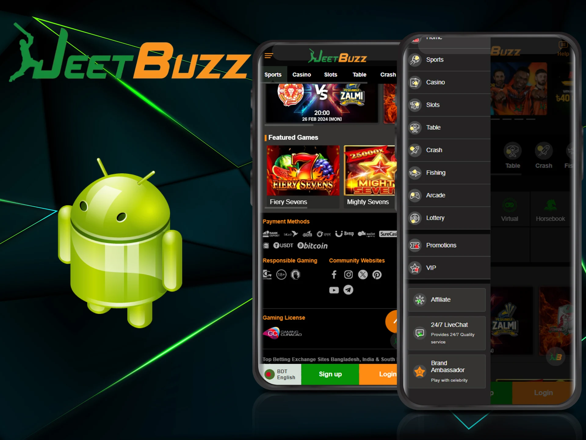 The JeetBuzz app improves compatibility with Android devices.