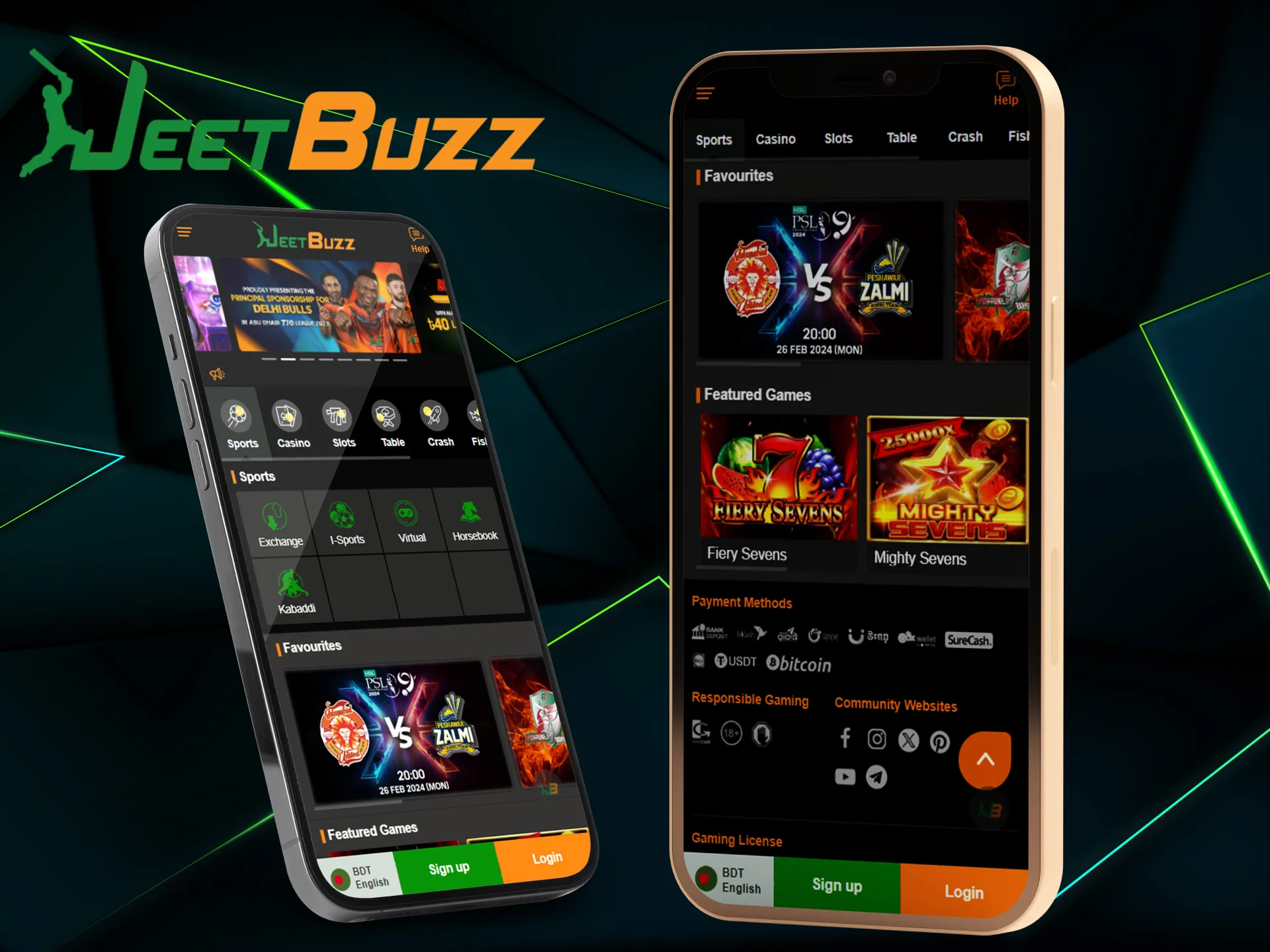 Use the browser version of JeetBuzz to open from your iPhone or iPad.