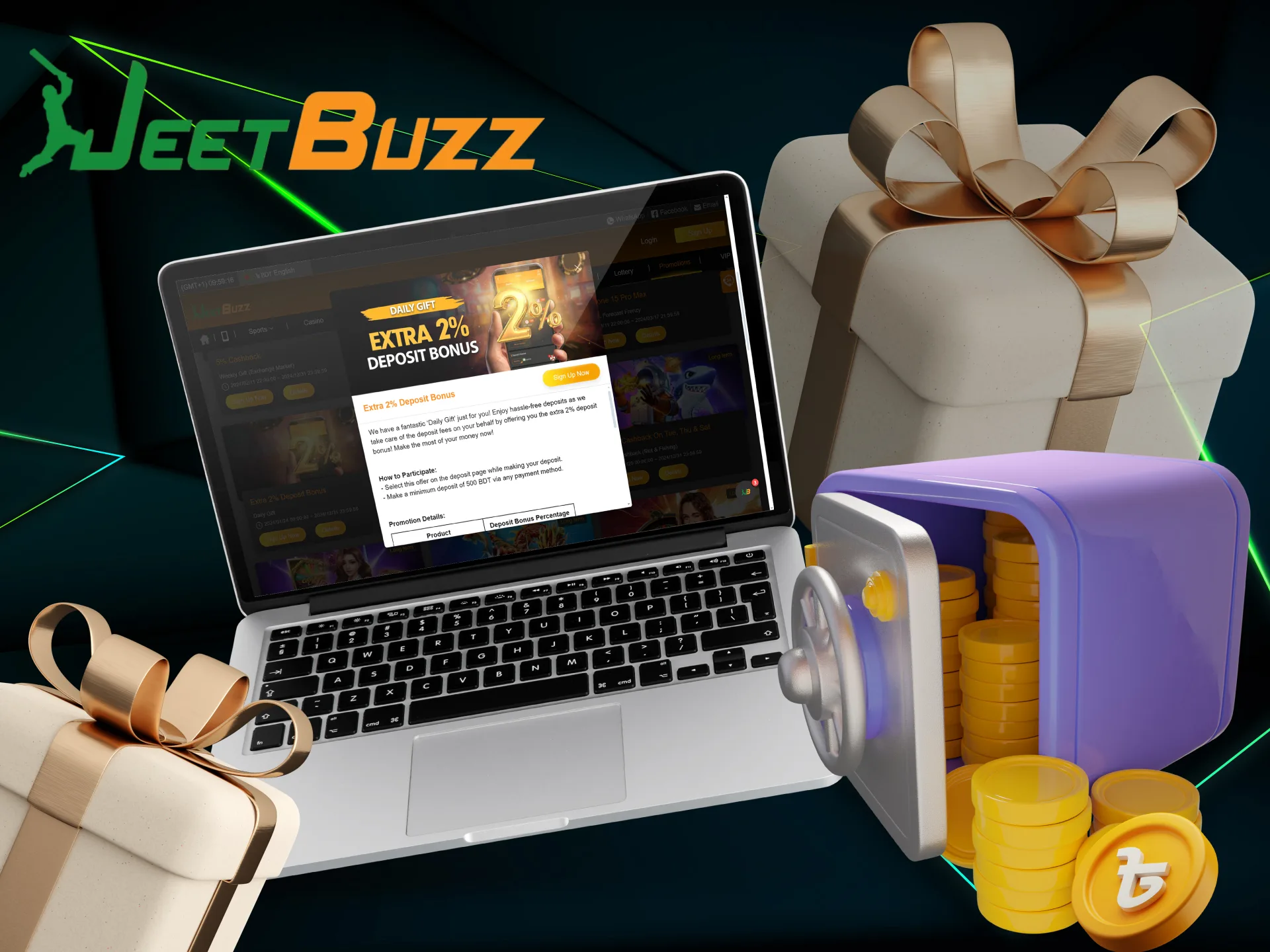 For casino fans, JeetBuzz offers exclusive bonuses.