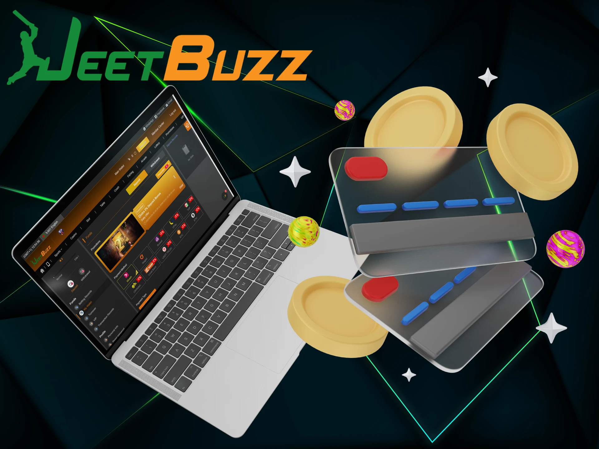 Players from Bangladesh can effortlessly deposit and withdraw funds from their JeetBuzz account in a convenient way.