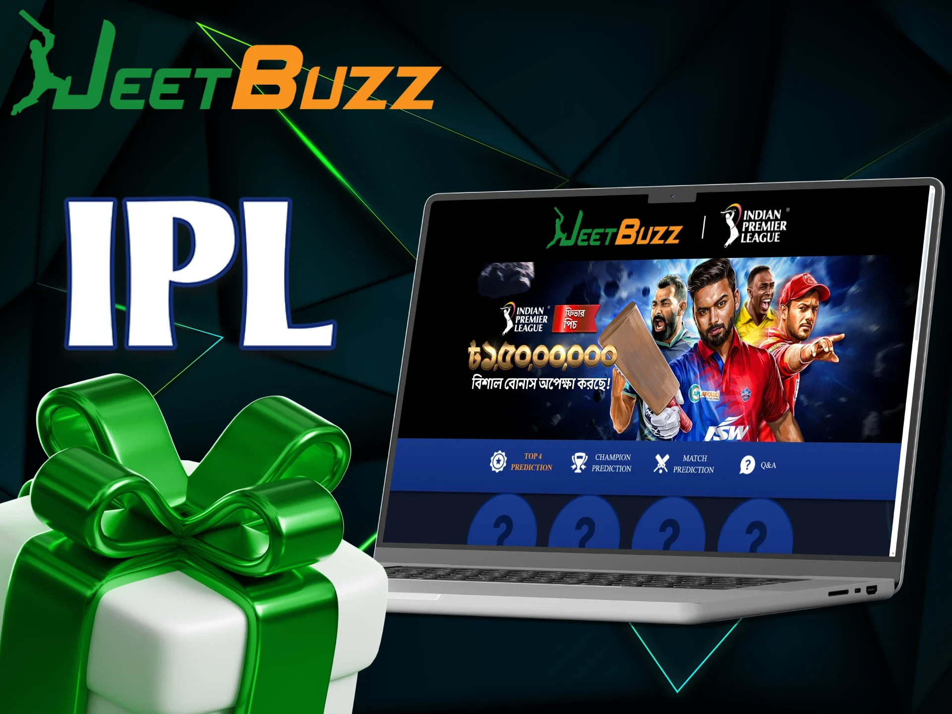 New JeetBuzz players receive a welcome bonus for sports betting.