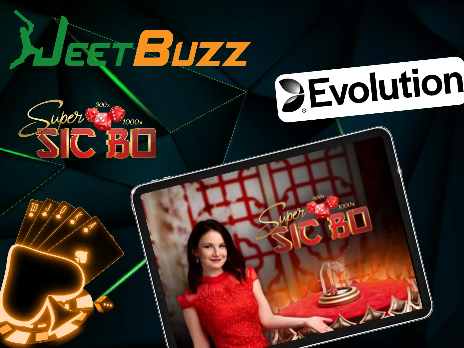 What are the rules for playing Super Sic Bo at JeetBuzz online casino.