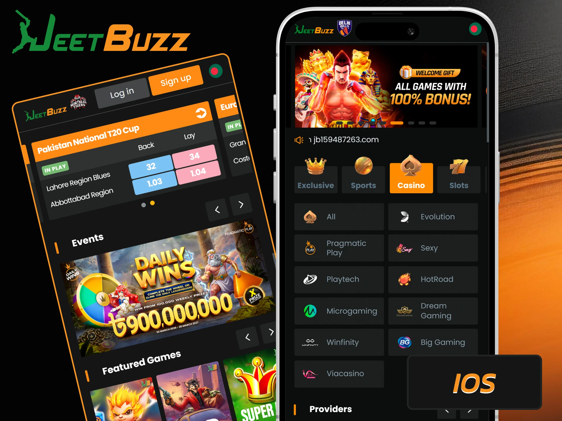 Access the Jeetbuzz PWA on your iPhone or iPad for a fast and secure gaming experience.